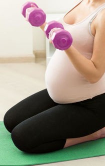 Упражнения беременным